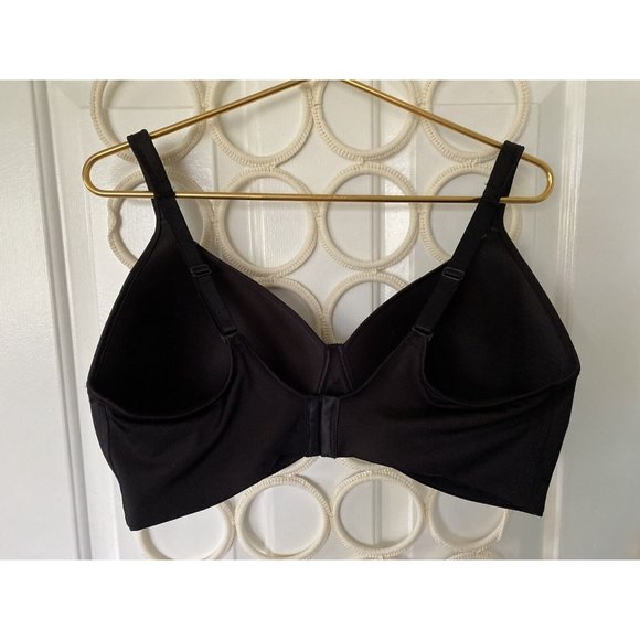 Bali‎ Womens 40DD Black Lace Wirefree Bra 6546 Smooth U Lace  Convertible NWOT - Picture 8 of 16